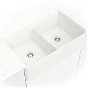 Fireclay Farmhouse White Double Bowl 50/50 – 3220