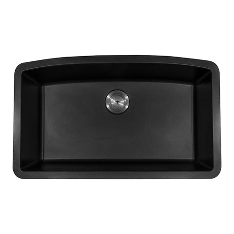 MSI Black Quartz Single Bowl 3219 Sinks