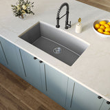 MSI Grey Quartz Single Bowl 3219 Sinks