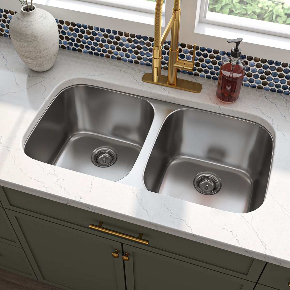 Double Bowl Sink 50/50 – 3218