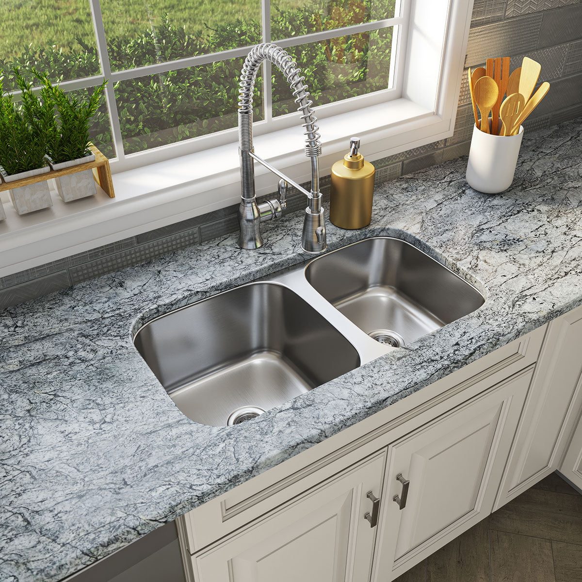 Double Bowl Sink 40/60 – 3218