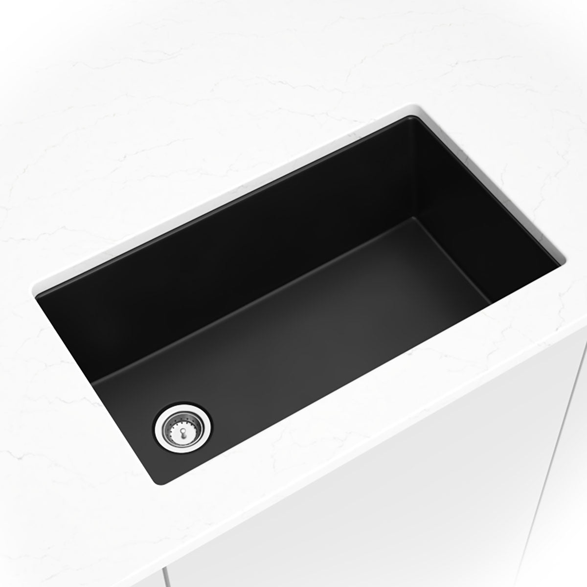 Black Quartz Single Bowl – 3119