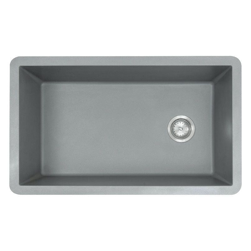 MSI Gray Quartz Single Bowl 3119 Sinks