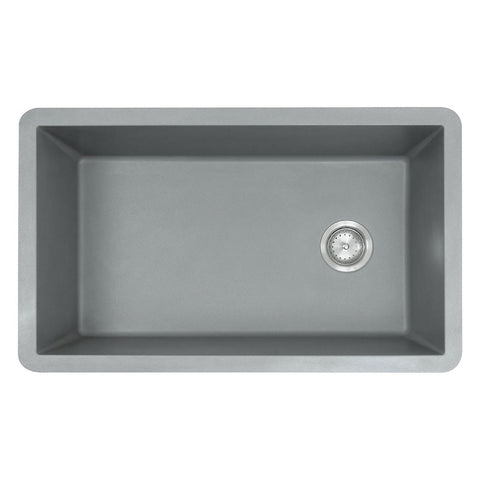 MSI Gray Quartz Single Bowl 3119 Sinks
