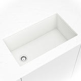 MSI White Quartz Single Bowl 3119 Sinks