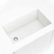 White Quartz Single Bowl – 3119