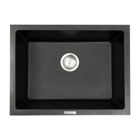 MSI Black Quartz Single Bowl 2418 Sinks