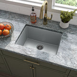 MSI Gray Quartz Single Bowl 2418 Sinks