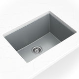 MSI Gray Quartz Single Bowl 2418 Sinks