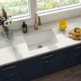 MSI White Quartz Single Bowl 2418 Sinks