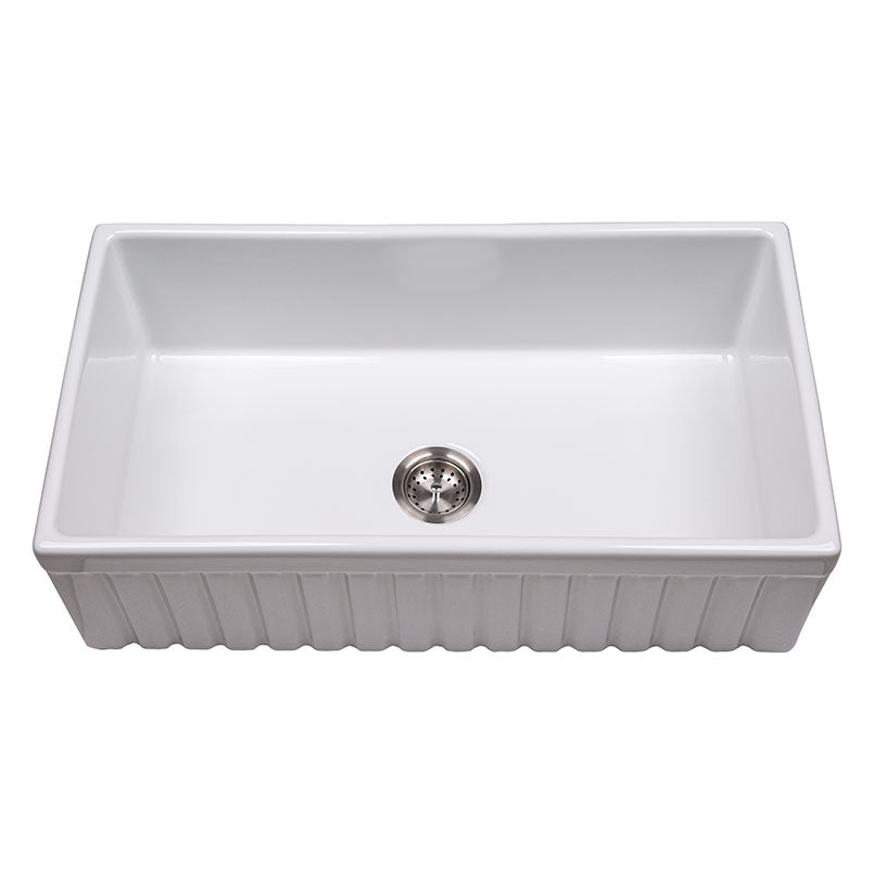 Fireclay Farmhouse White Single Bowl – 3318