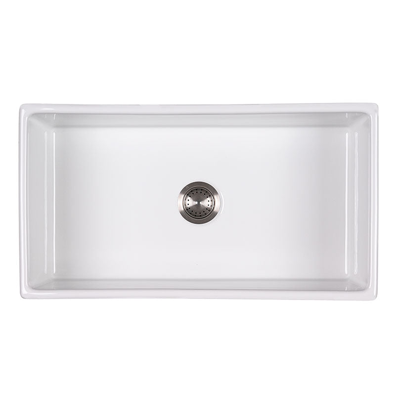 Fireclay Farmhouse White Single Bowl – 3318