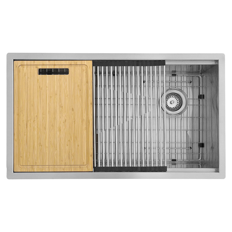 Single Bowl Handcrafted Workstation – 3319