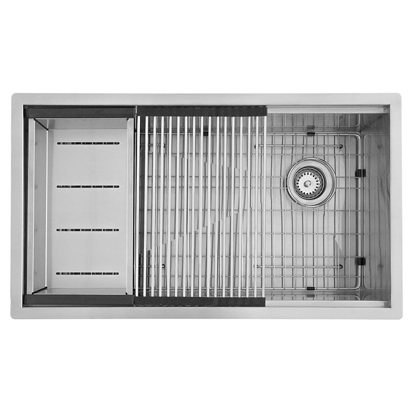 Single Bowl Handcrafted Workstation – 3319