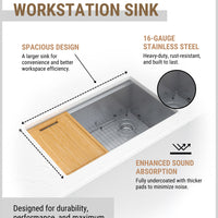 MSI Handcrafted Workstation 3319 Sinks — surface detail in natural tonality