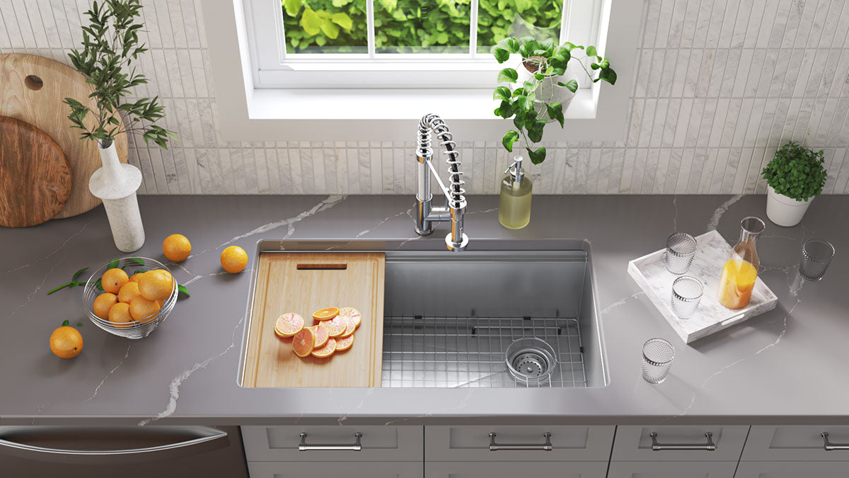 Single Bowl Undermounted 3319 RS A Room Scene