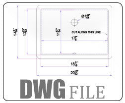 MSI White Rect 2015 Straight Sinks — surface detail in white tonality