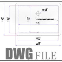 MSI White Rect 2015 Straight Sinks — surface detail in white tonality