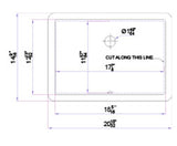 MSI White Rect 2015 Straight Sinks