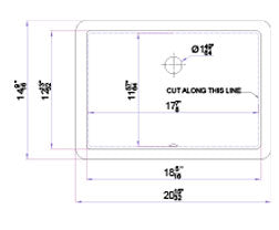 MSI White Rect 2015 Straight Sinks — surface detail in white tonality