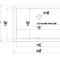 MSI White Rect 2015 Straight Sinks — surface detail in white tonality