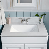 MSI White Rect 2015 Straight Sinks