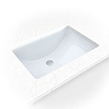 MSI White Rect 2015 Straight Sinks
