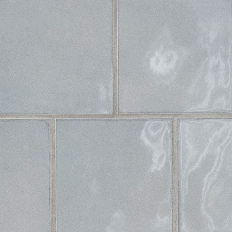 MSI Renzo Sky Ceramic Tile 5x5 — Porcelain Wall Tile glossy for backsplash and feature wall
