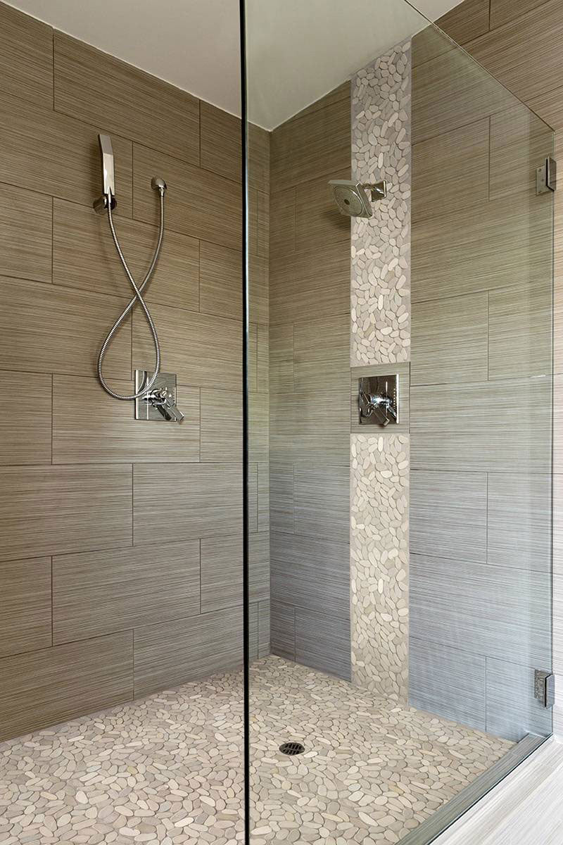 MSI Sliced Earth Pebbles Mosaic — surface detail in natural tonality