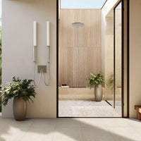 MSI Sliced Earth Pebbles Mosaic — surface detail in natural tonality
