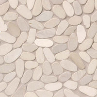 MSI Sliced Earth Pebbles Mosaic — Pebble Mosaic Tile tumbled