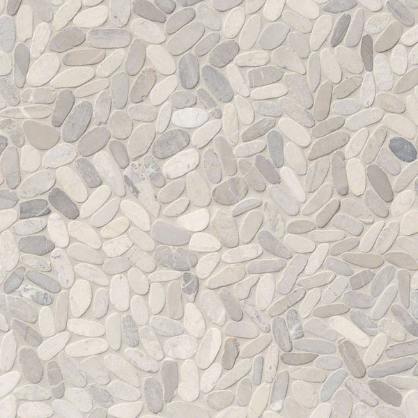 MSI Sliced Truffle Pebbles Mosaic
