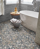 MSI Sliced Rainforest Pebbles Mosaic