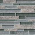 MSI Smoky Alps Interlocking 8mm Mosaic Tile, detail