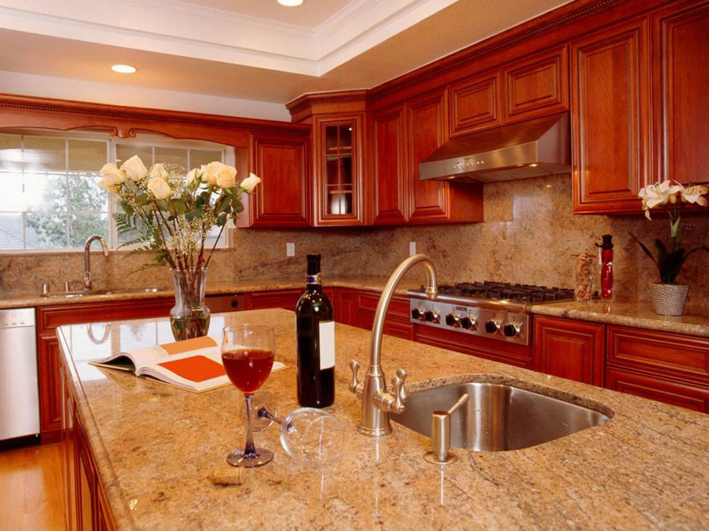 MSI Solarius — surface detail in natural tonality quarried slab for kitchen and counter install