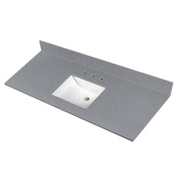 MSI Sparkling Gray Vanity Tops — surface detail in gray tonality