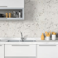 MSI Statuario Celano Hexagon Mosaic Tile — surface detail in natural tonality