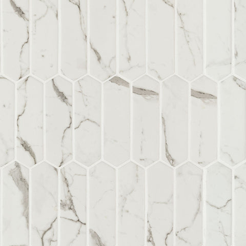 MSI Statuario Celano Picket Glass Tile
