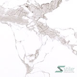 MSI Statuario Silver - Porcelain Island Countertop