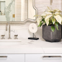 MSI Statuary Classique Quartz — surface detail in natural tonality