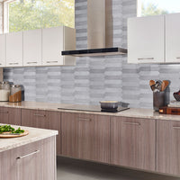 MSI Renzo Sterling Ceramic Picket Tile 2.5x13 — surface detail in natural tonality