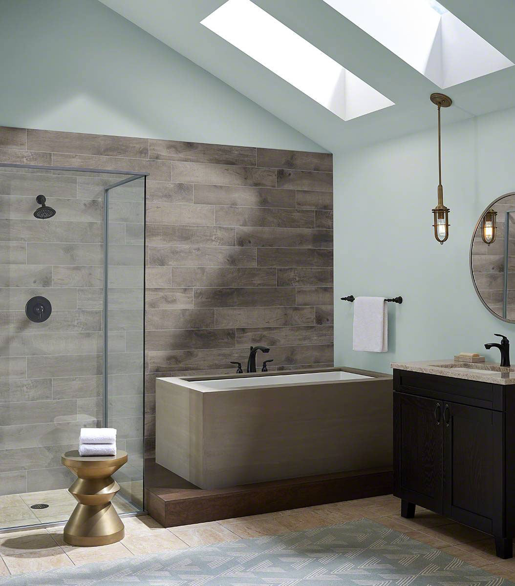 MSI Country River Stone 8 x 48 Matte — surface detail in natural tonality