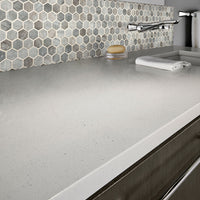 MSI Stonella Hexagon Mosaic Tile — surface detail in natural tonality