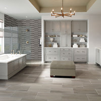 MSI Renzo Storm Ceramic Picket Tile 2.5x13 — surface detail in natural tonality