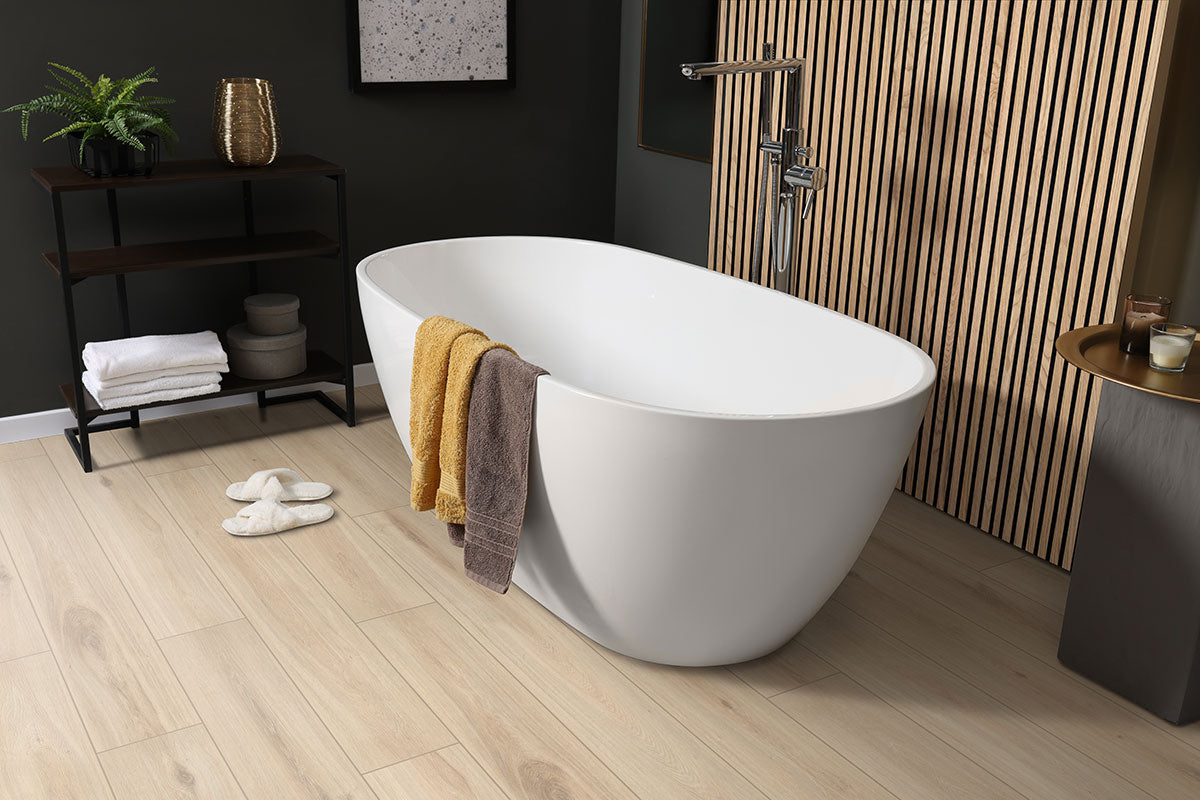 MSI Smithcliffs Sunnyvale Rigid Core Flooring — surface detail in natural tonality