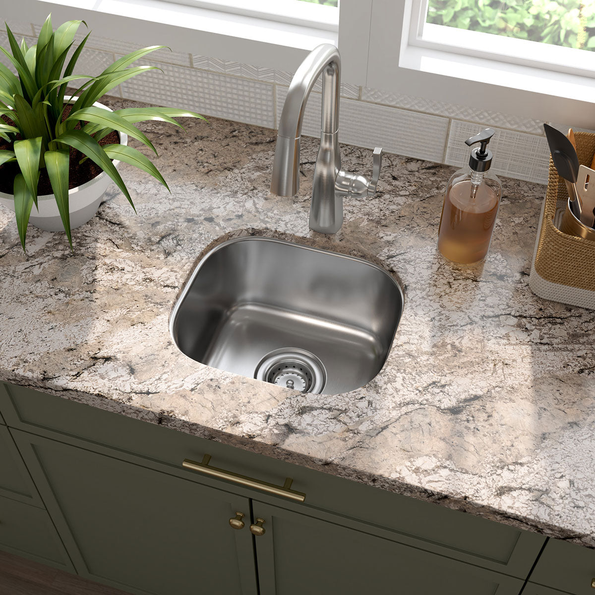 MSI Sunset Canyon - Granite Island Countertop