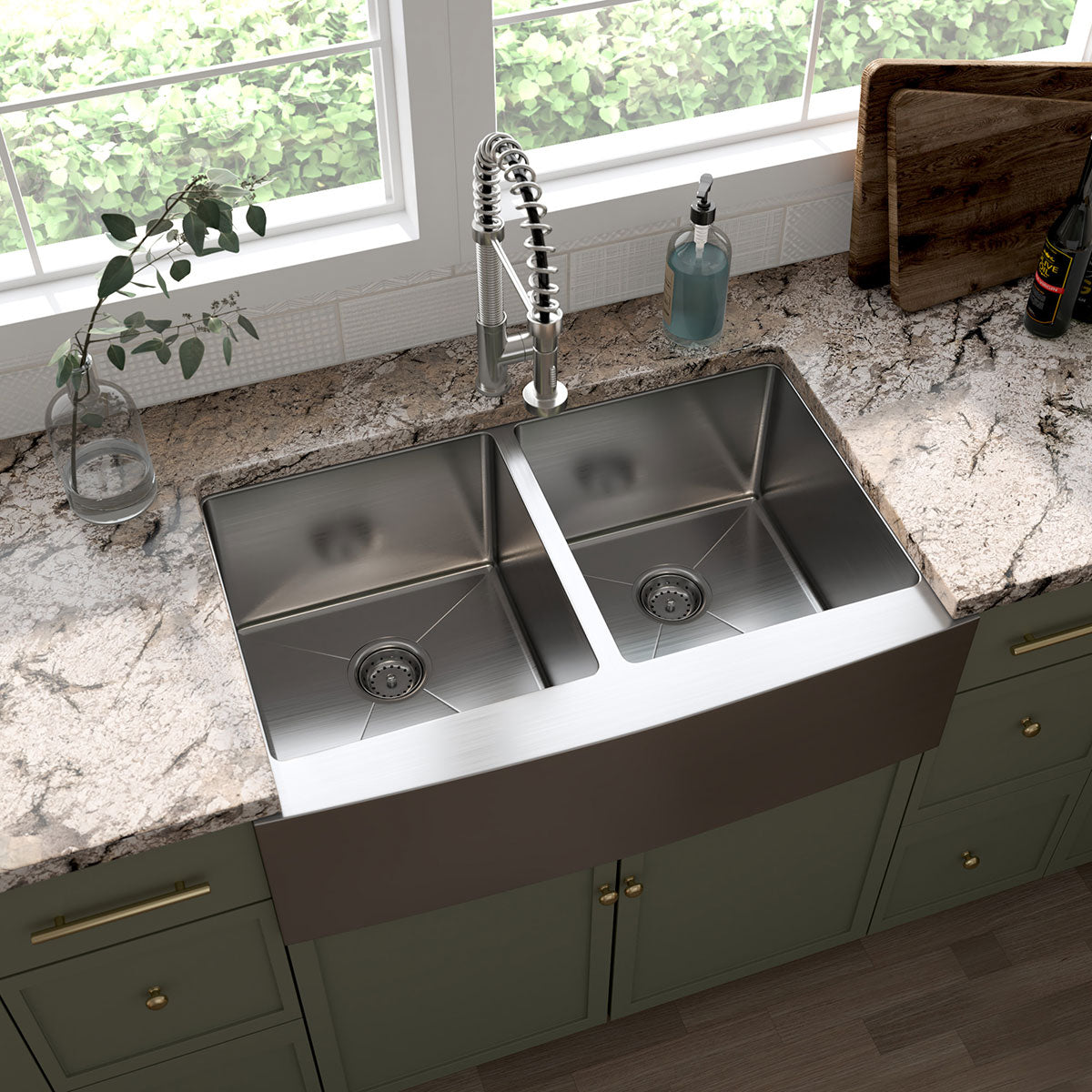 MSI Sunset Canyon - Granite Island Countertop