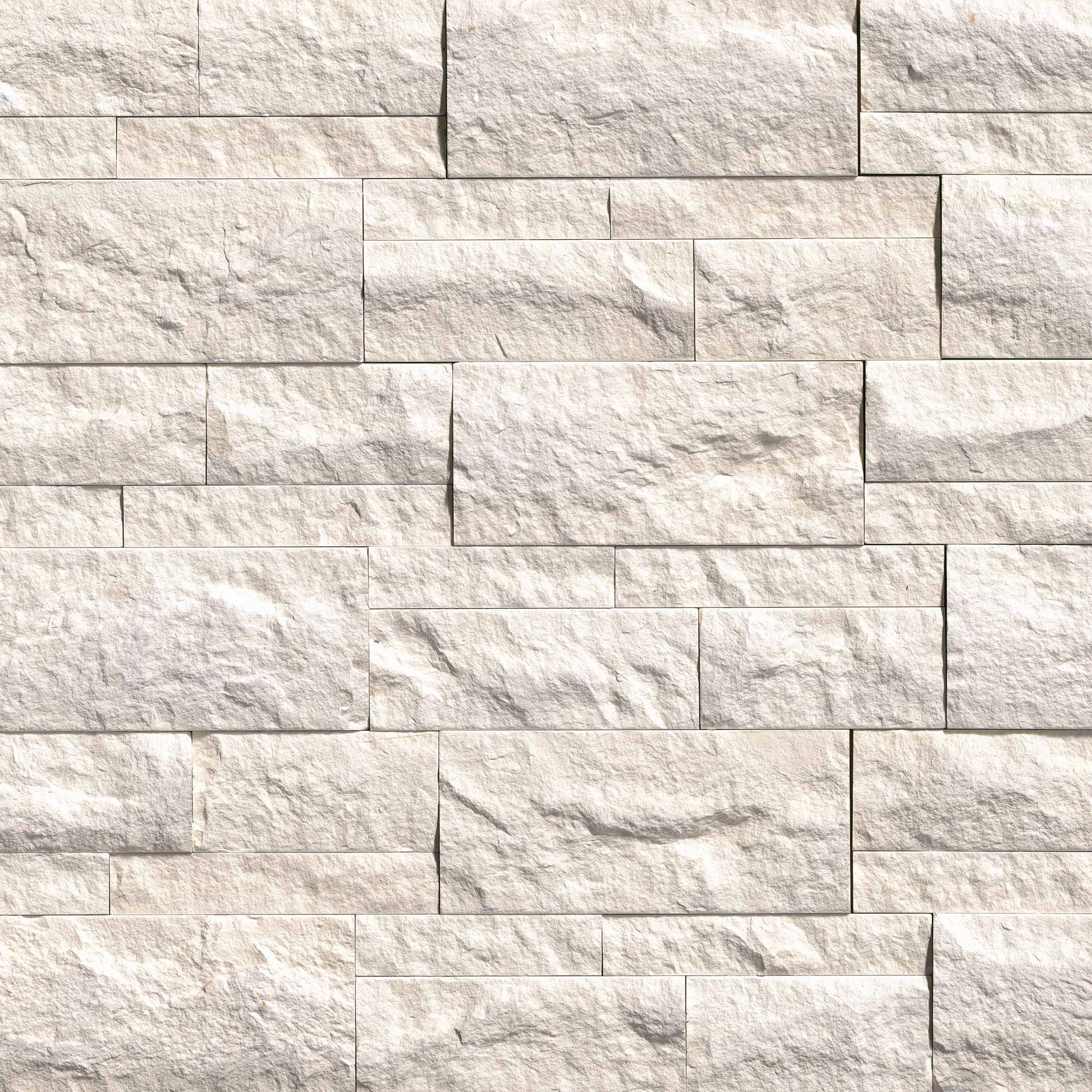 MSI Taja Cream XL Rockmount — XL Rockmount Stone Veneer in cream tonality
