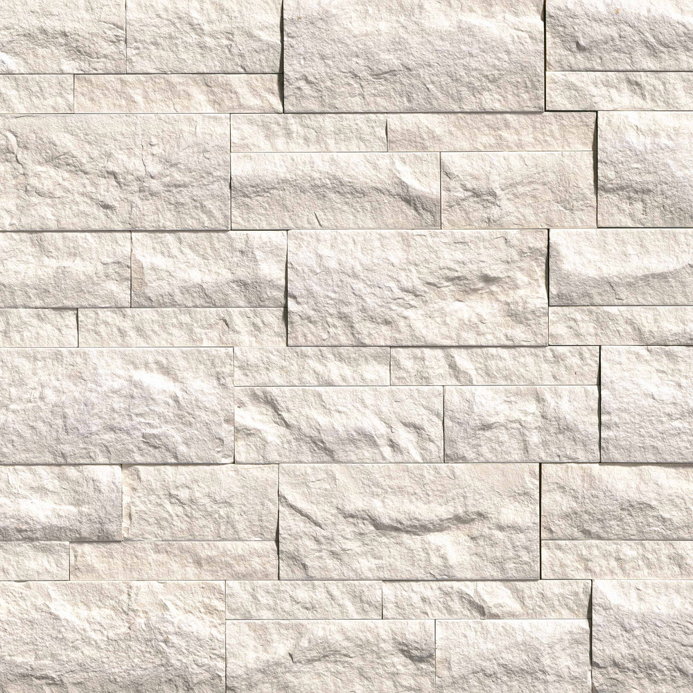 MSI Taja Cream XL Rockmount — XL Rockmount Stone Veneer in cream tonality