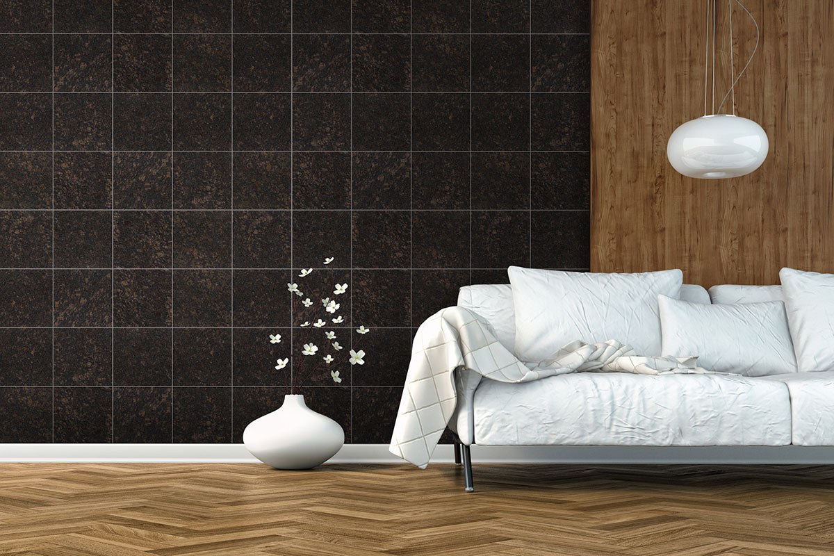 MSI Tan Brown — surface detail in brown tonality quarried slab for kitchen and counter install